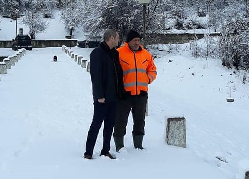 Митко Стайков направи оглед на обстановката в областта след падналите валежи и успокои жителите, че ситуацията е спокойна
