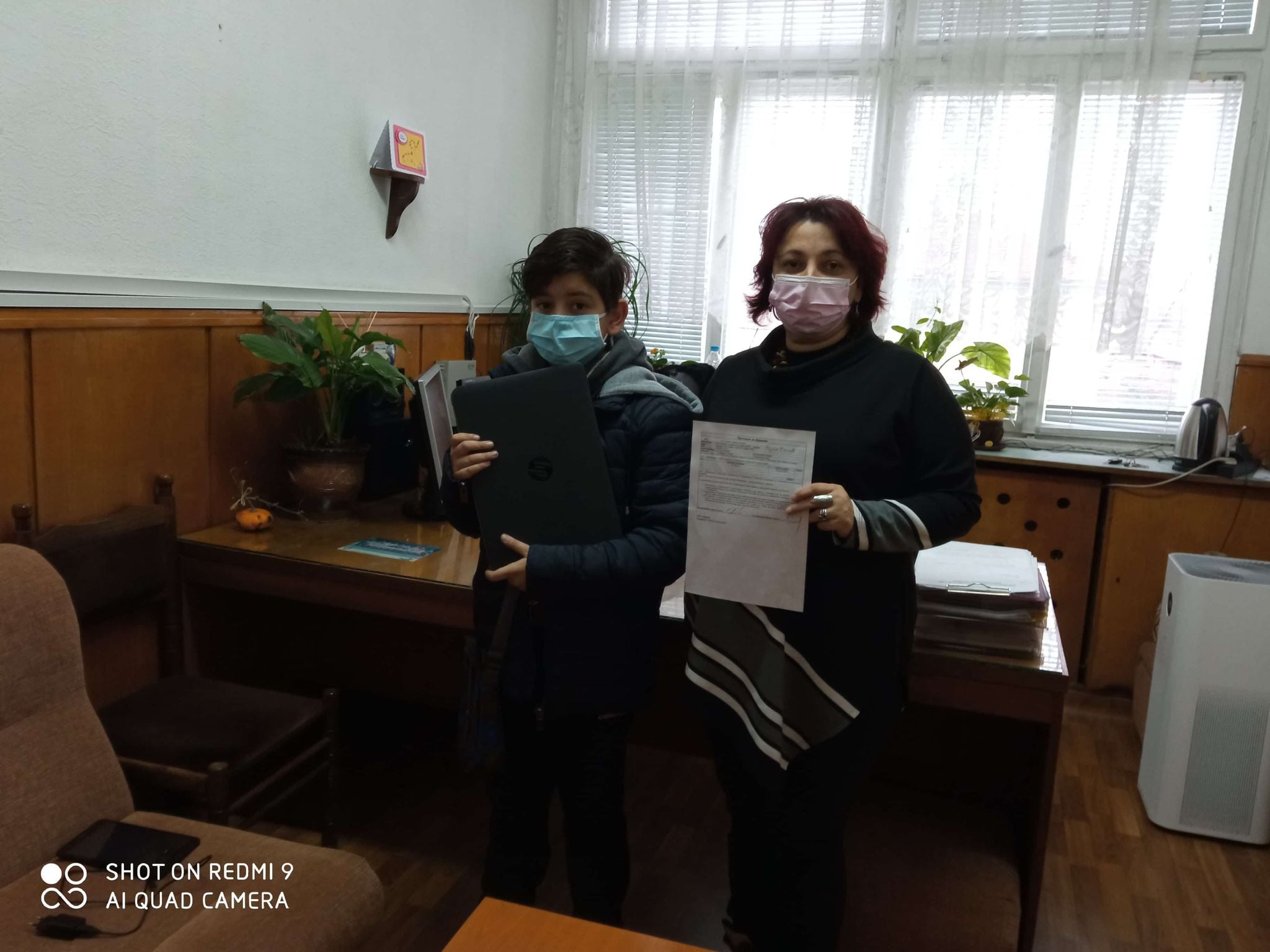 Ръководството на Спортно училище "Никола Симов" изрази благодарност към дарители